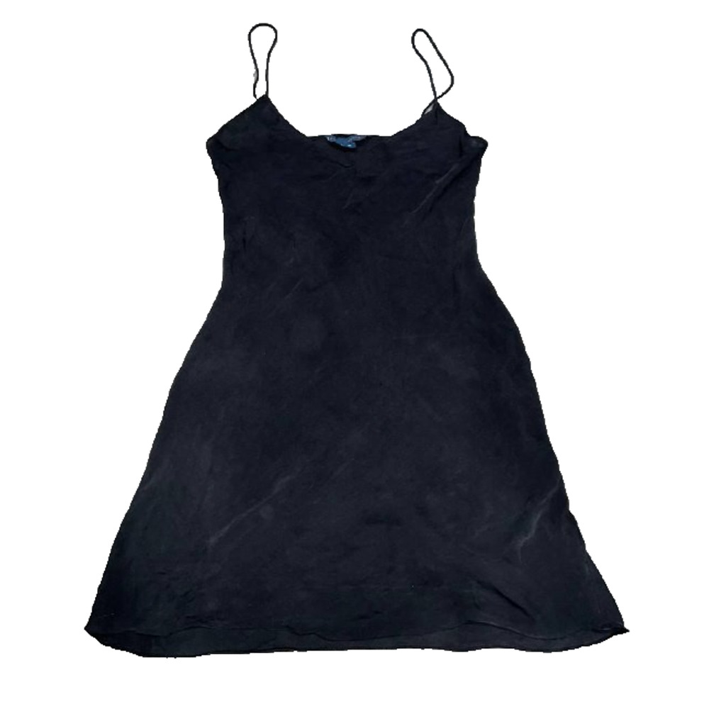 Lauren Ralph Lauren Black Slip Mini Dress